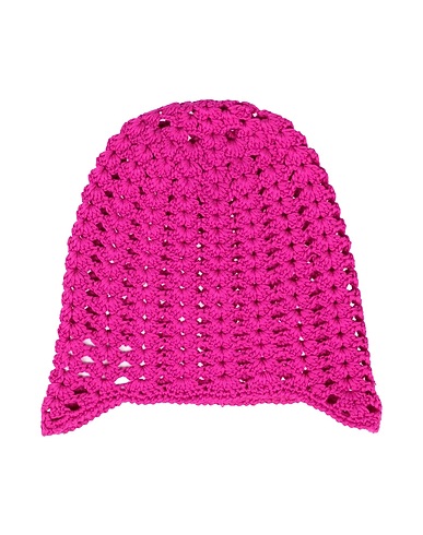 PINKO Hat Mauve 40% Viscose, 30% Polyamide, 27% Polyester, 3% Cashmere