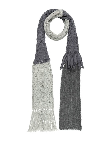 Y'S YOHJI YAMAMOTO Scarves and foulards Light grey 83% Wool, 12% Mohair wool, 5% Nylon