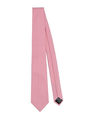 LANVIN Ties and bow ties Pink 100% Silk