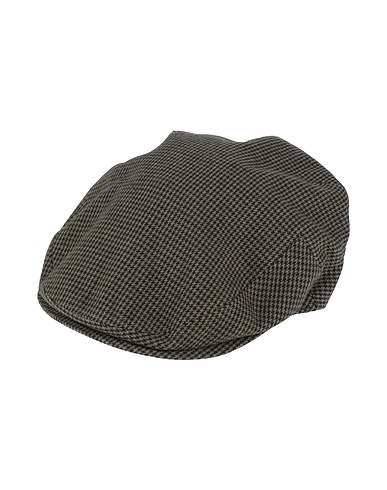BORSALINO Hat Dark green 50% Acetate, 25% Wool, 20% Polyamide, 5% Other Fibres