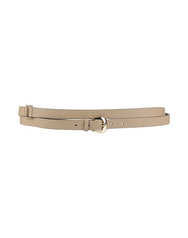 CARACTÈRE Thin belt Beige Leather