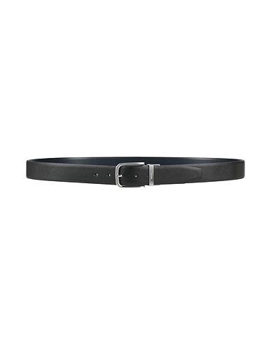 BOSS Cintura in pelle Nero Pelle
