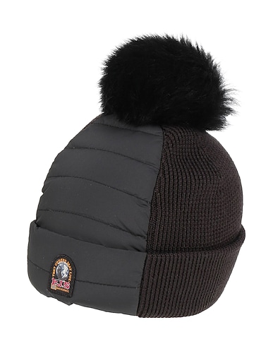 PARAJUMPERS Hat Black 70% Merino Wool, 30% Acrylic, Polyester