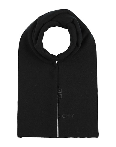 GIVENCHY Scarves and foulards Black 65% Wool, 35% Cashmere
