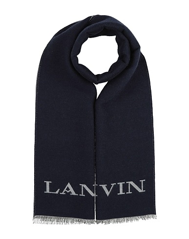 LANVIN Schals und Foulards Marineblau 84% Wolle, 8% Schurwolle, 8% Seide