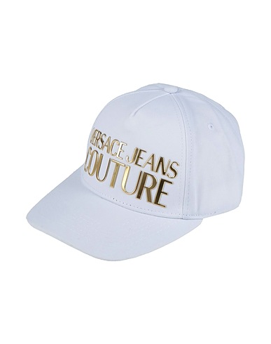 VERSACE JEANS COUTURE Hat White 100% Cotton