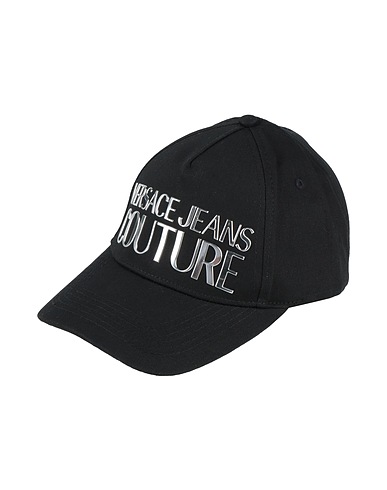 VERSACE JEANS COUTURE Hat Black 100% Cotton