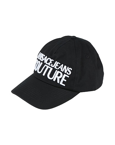 VERSACE JEANS COUTURE Hat Black 100% Cotton