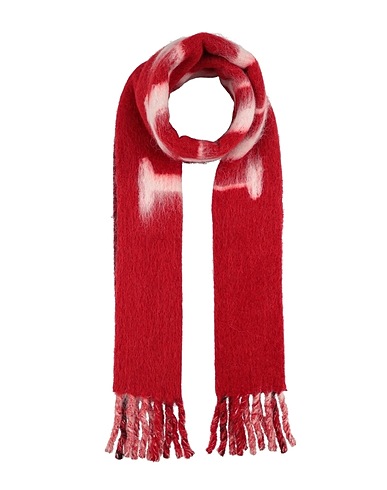 LANVIN Sciarpe e foulard Rosso 40% Lana, 20% Poliammide, 20% Lana di alpaca, 20% Lana mohair