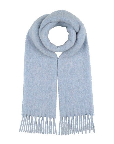 LANVIN Scarves and foulards Light blue 80% Alpaca wool, 20% Polyamide