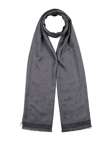 GIVENCHY Scarves and foulards Slate blue 61% Silk, 39% Cotton