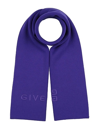 GIVENCHY Sciarpe e foulard Viola 70% Lana, 30% Cachemire