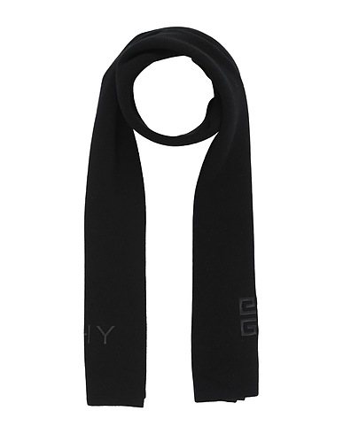 GIVENCHY Sciarpe e foulard Nero 70% Lana, 30% Cachemire