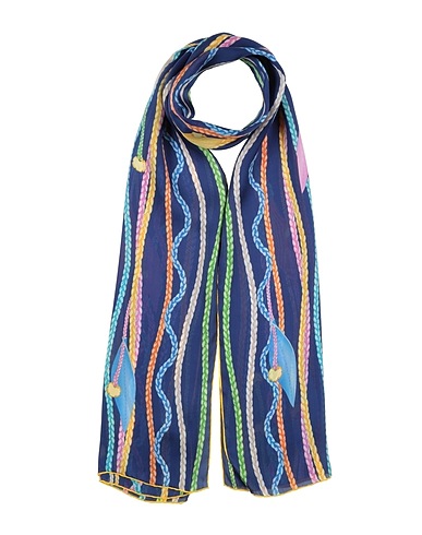 FERRAGAMO Sciarpe e foulard Blu 100% Seta