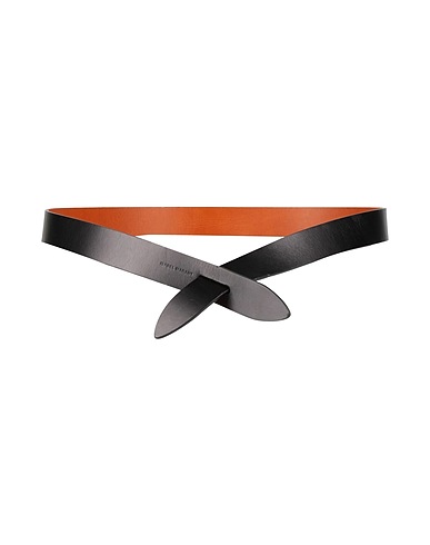 ISABEL MARANT Regular belt Black 100% Cow leather