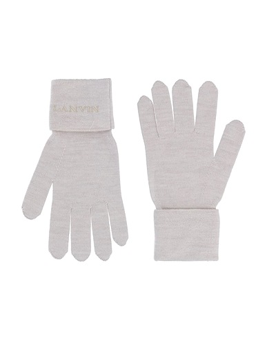 LANVIN Guanti Sabbia 100% Lana