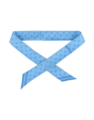 GIVENCHY Scarves and foulards Light blue 100% Silk