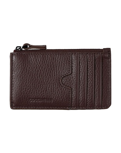 COCCINELLE Small Leather Goods Dark brown Leather