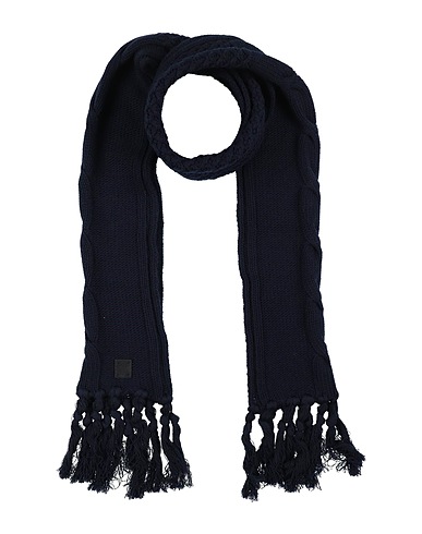 JACOB COHЁN Scarves and foulards Midnight blue 100% Virgin Wool