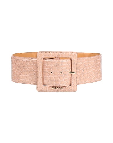 GUESS Ceinture haute Rose poudré 100% Polyuréthane