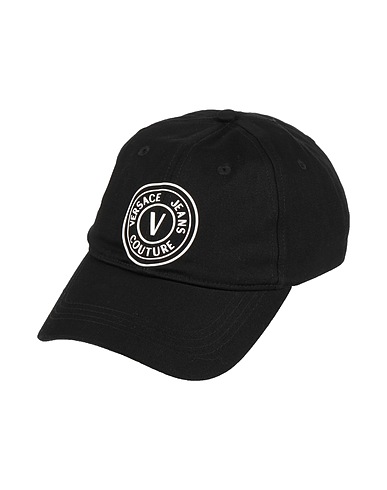 VERSACE JEANS COUTURE Hat Black 100% Cotton