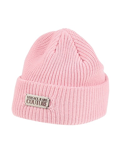 VERSACE JEANS COUTURE Cappello Rosa chiaro 60% Poliestere, 40% Acrilico