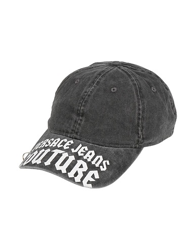 VERSACE JEANS COUTURE Hat Charcoal 100% Cotton