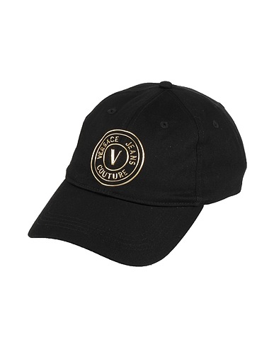 VERSACE JEANS COUTURE Mützen & Hüte Schwarz 100% Baumwolle