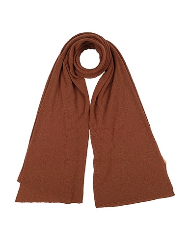 FEDELI Scarves and foulards Brown 82% Cashmere, 18% Nylon