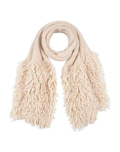 CARACTÈRE Scarves and foulards Off white 75% Polyacrylic, 15% Polyester, 10% Wool