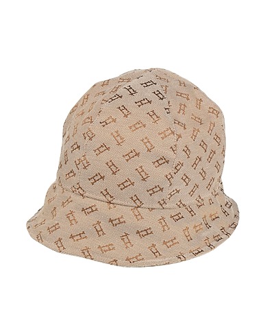 HERNO Hat Beige 65% Polyester, 35% Cotton