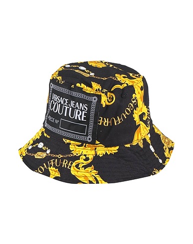VERSACE JEANS COUTURE Hat Black 100% Cotton