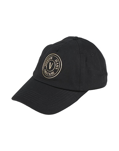 VERSACE JEANS COUTURE Hat Black 100% Cotton