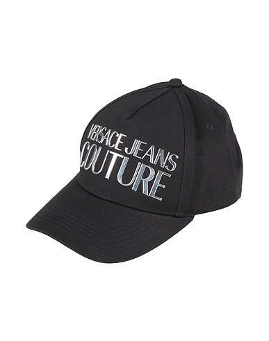VERSACE JEANS COUTURE Hat Black 100% Cotton