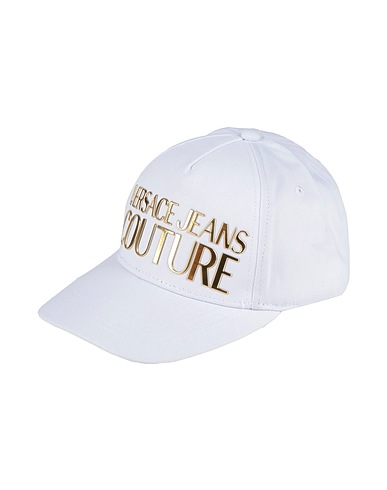 VERSACE JEANS COUTURE Hat White 100% Cotton