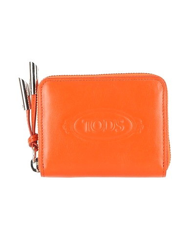 TOD'S Wallet Orange Leather
