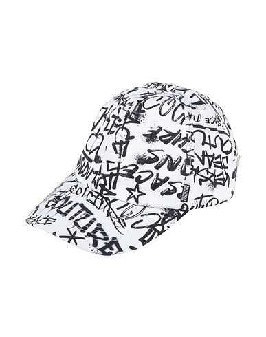 VERSACE JEANS COUTURE Hat White 100% Cotton