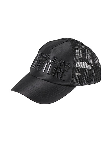 VERSACE JEANS COUTURE Hat Black 100% Polyester