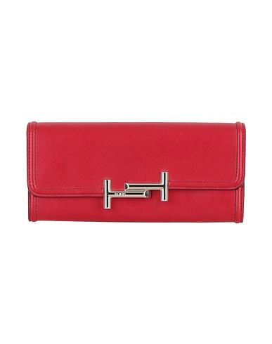 TOD'S Wallet Red Leather