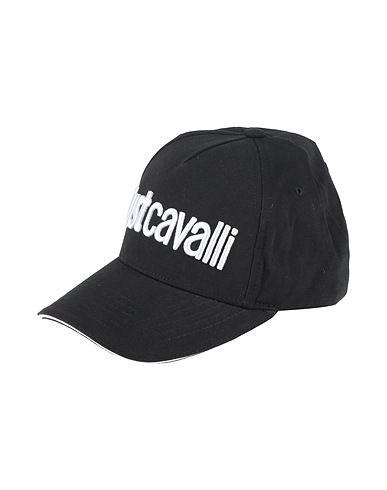 JUST CAVALLI Hat Black 100% Cotton