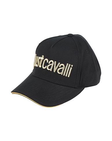JUST CAVALLI Hat Black 100% Cotton