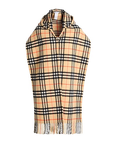 BURBERRY Scarves and foulards Camel 100% Cashmere