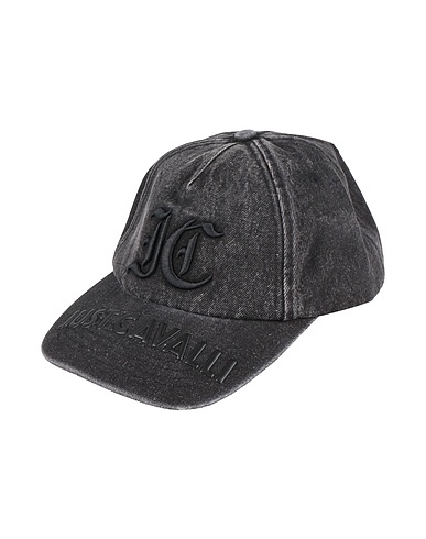 JUST CAVALLI Hat Black 100% Cotton
