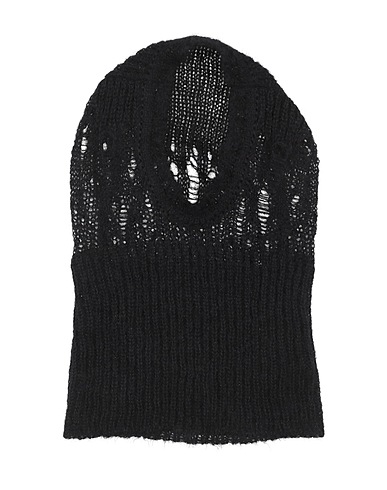 ANN DEMEULEMEESTER Hat Black 70% Mohair wool, 30% Silk