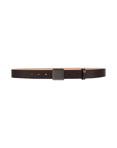 THEORY PROJECT Leather belt Cow leather
