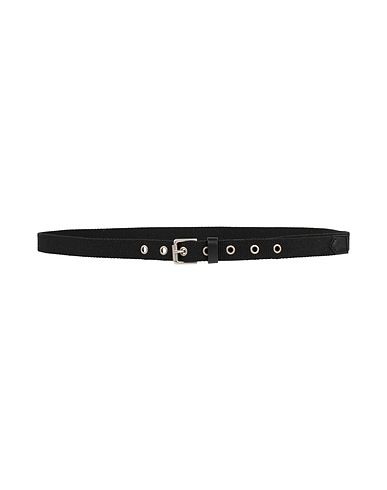 THEORY PROJECT Fabric belt Black Textile fibres