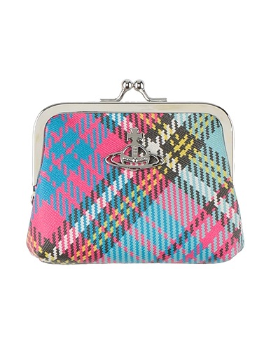 VIVIENNE WESTWOOD Wallet Fuchsia Textile fibres