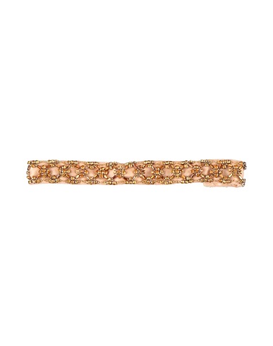 ELISABETTA FRANCHI GOLD Hair accessory Apricot 100% Silk
