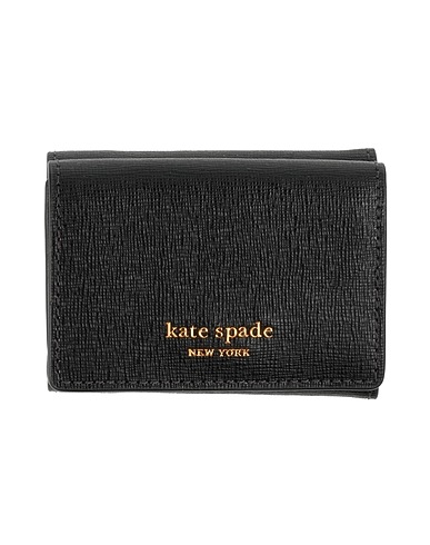 KATE SPADE New York Wallet Black Leather