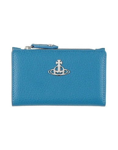 VIVIENNE WESTWOOD Wallet Azure Leather